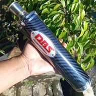 Exhaust canister only DBS Carbon 2 stroke for ninja RR RS SS Fiz R RXZ