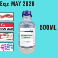 Baxter Sodium Chloride 0.9% 500ml – Sterile Saline for Wound Cleansing & Irrigation