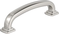 Amerock BP36894PN | Surpass 3-3/4 inch (96mm) Center-to-Center Polished Nickel Cabinet Pull | Kitche