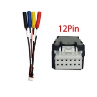 (guagnzhou type)12pin 360 Camera Input Adapter for Car Android Radio Player