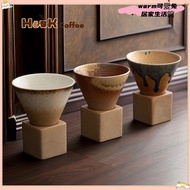 ✨Ready Stock Free Shipping Hot Sale✨Conical Stoneware Coffee Cup ns Style Supply Retro Cup Japanese 