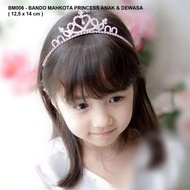 Adult Children's Crown Headband Crown Princess Headband