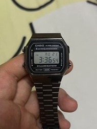 CASIO A168WGG -1A 原裝原廠 有盒有保養