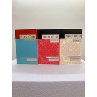 Miu Miu Twist EDP / Twist EDT / Classic EDP Vials