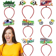 Football Fancy Headband/Soccer Hairband Party Prop