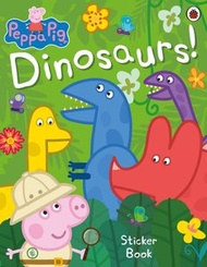Peppa Pig - Dinosaurs! Peppa Pig Sticker Book | 英文貼紙書