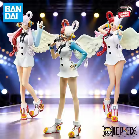 Bandai Original Banpresto ONE PIECE GLITTER GLAMOURS UTA Action Figures Anime Figuras PVC Models Car