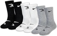 3BRAND Cushioned Boys Crew Socks Size Medium (Shoe 5Y-7Y)