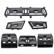 Front Row Wind Left Center Right Air Conditioning Vent Grill Outlet With Chrome Plate For BMW 7 Seri