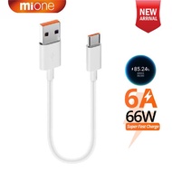 Mione 6A USB Type-C Cable 0.25 M Super Fast Charging Data Cable Type C