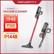 PerySmith X10 Pro Handheld Vacuum Cleaner Portable Heavy Duty Floor Car Cleaner For Bed Home Sofa