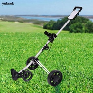yuksok Golf Pull Push Cart Portable Professional Golf Accessories Golfing Cart