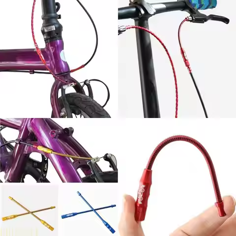 A1A2 Bike V Brake Noodles Bike Brake Noodles Bicycles V Brake Noodles Bike Brake Pipe Flexible Cable