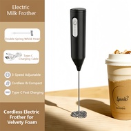 Electric milk frother Handheld egg beater Kitchen beverage maker Coffee frother Creamer Milk frother