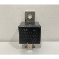 4 pin 12V 40A Car Relay 4 pin 12 Volt HKE Original Car Relay CMA31-A
