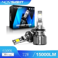 Novsight N74 Car H11 Led Headlight 70W 15000LM H8 H9 6500K 2 pieces Fog light