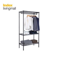 INDEX LIVING MALL โครงตู้เสื้อผ้า รุ่น ไวร์เน็ท 9045180-3EP - สีดำ