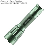 Original Convoy M1 Flashlight With 519A/LHP73B/XHP70.3/LHP531/XHP50.3 LED Thower Light Camping Hikin