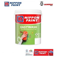 1 Liter (100% ORIGINAL) Nippon Paint Easy Wash Interior Wall Interior Indoor Wall / Cat Dinding Dalam