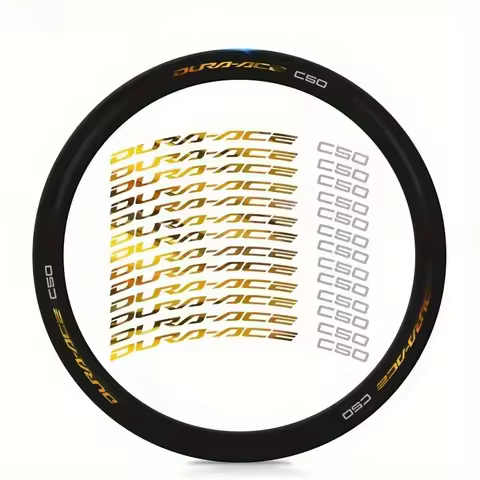 13 pieces/1 set READU road bike R9270-DA C50 wheel sticker, bicycle wheel group waterproof and sunsc