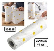 HOMIEE Cute Cleaning Cloth Kitchen Paper Dish Cloth Cleaning Tool Kitchen Bowl Plate Cup Kain Lap Me