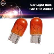 Car Light Bulb T20 1Pin 12V Amber Orange Signal Lampu Kereta Myvi Viva Kelisa Kenari Proton Perodua 