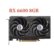 Used Sapphire Radeon RX 6600XT 8G D6 Pulse OC Video Card For AMD RX6600 X8GB RX 6600 xt Graphic M1Q