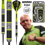 WINMAU STEEL TIP DARTS - 23G ASPIRE (MVG) 80% TUNGSTEN DART SET ORIGINAL STEEL DARTS