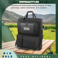 [orfbeauty.sg] Solar Panel Carrying Case Waterproof Solar Panel Storage Bags Multi-Pocket Padded Tra