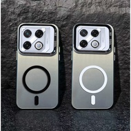 infinix GT 20 Pro Case Hard Casing with Magnetic Wireless Charger Sticker