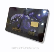Exclusive  Preloved Gold Bar 999.9  ( Habib Merchant9 Tomei KABGold Amethyst IGR Public Gold )