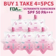 LBLS ULTRAWHITE X40 Sunscreen Lotion Moisturizing Non-Greasy SPF 50 PA+++ULTRAWHITE SUNSCREEN