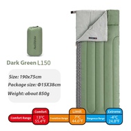 พร้อมส่งถุงนอน Naturehike L150 แท้%ถุงนอนเดินป่า ถุงนอนแคมป์ปิ้ง Light Green(รุ่นL150) One