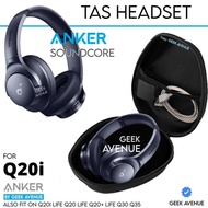 BARU Tas Headset Anker Soundcore Q20i Life Q20 Q20+ Q30 Q35 Headphone