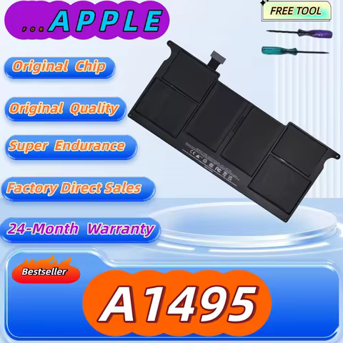 Battery A1495 For Apple MacBook Air 11" A1465 (2013 2014 2015) MD711LL/A MD712/A MD711/B 020-8084-A 