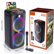 ZQS-6238 Wireless Bluetooth Speaker Outdoor Camping Karaoke Portable Sound KTV DJ Speaker