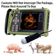 Portable Veterinary Ultrasound Scanner, Vet Pregnancy Ultra Machine with 3.5MHz Convex Probe for Pig