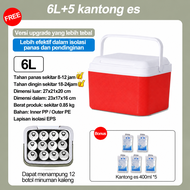 Cooler Box Pendingin Kotak Beku Tetap Segar Wadah Serba Guna Tempat Penyimpanan Es Container Box Es