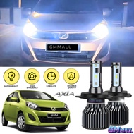 LAMPU Besar Perodua Axia Depan LED H4 LED Headlight LED Kereta Car LED Headlight Lamp