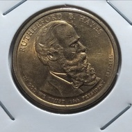 [GENUINE] 2011 The Rutherford B. Hayes Presidential Dollar Coin 1877-1881(#USD001)