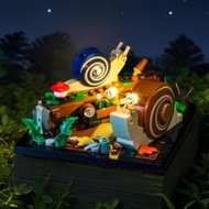 LED Lighting Compatible with Lego Friendly Snails 40788 - JUST Lights, Light Kit Compatible with Leg
