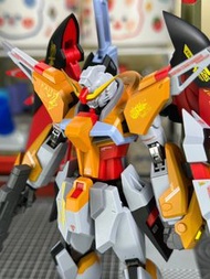 模型 代工 製作分享 1/144 國模 真憤怒之鳥 Destiny Gundam Heine custom 海涅 橙命 命運高達 HG MR Metal Robot魂