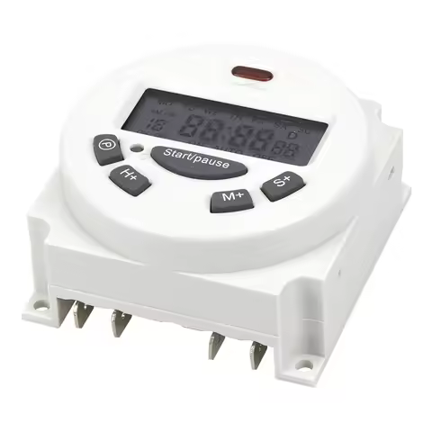 L702 CN102A 16A infinite loop digital time switch AC 220V 110V AC/DC 24V 12V electronic timer