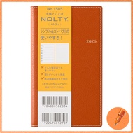 NOLTY Pocket Casual Weekly Planner 2026