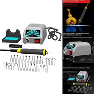 Stable performance- <br>LH20 Wood Burning Tools Adjustable Temperature Wood Burner Kit Beginner Craf