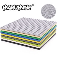 Marumine Building Blocks Double-sided Base Plate 16x16 91405 Assemble Parts MOC Bricks Baseplate Idea House Construction Board