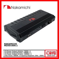 NAKAMICHI NGXD1600.1  เพาเวอร์แอมพ์คลาส D 1600 วัตต์ AMORNAUDIO อมรออดิโอ