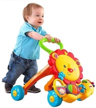 Fisher Price รถผลักเดิน รถหัดเดิน รถขาไถ Musical Lion Walker สิงโต ของแท้