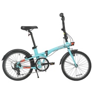 จักรยานพับได้รุ่น 500 TILT 20 นิ้ว (สีฟ้าอ่อน)