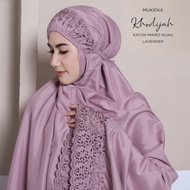 Mukena Siti Khadijah Dewasa Jumbo Original Bordir Katun Mikro